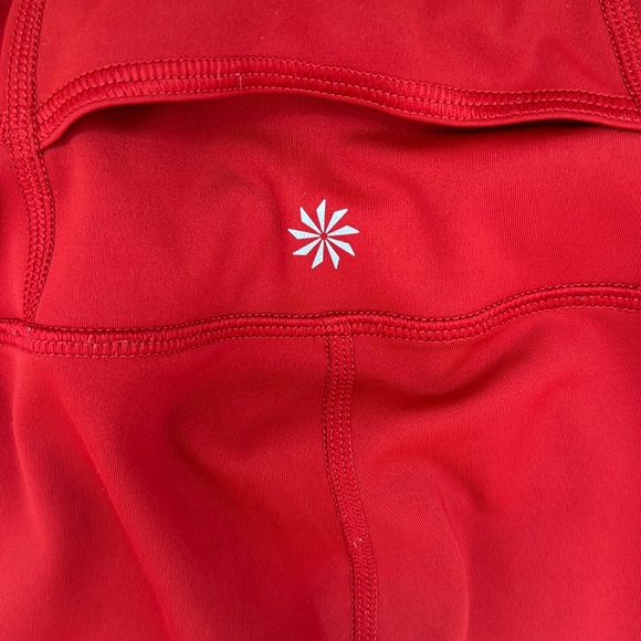 Athletes, Aura Sonar Red Leggings, Size XXSmall - Picture 5 of 12